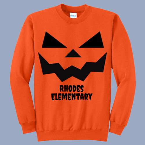 Adult Crewneck - Fall - Jacko Lantern Black  Thumbnail