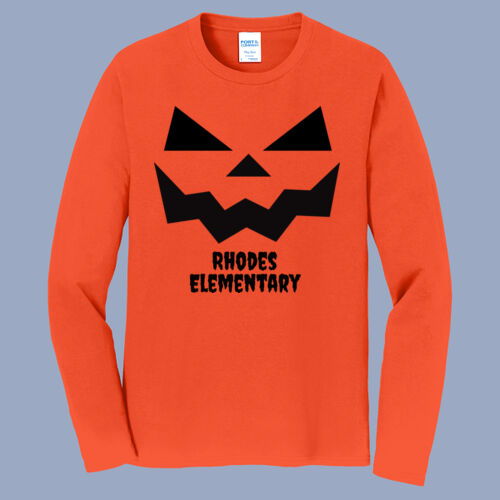 Adult Long Sleeve Shirt - Fall - Jacko Lantern Black  Thumbnail