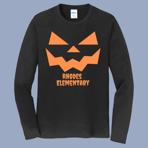 Adult Long Sleeve Shirt - Fall - Jacko Lantern Orange  Thumbnail
