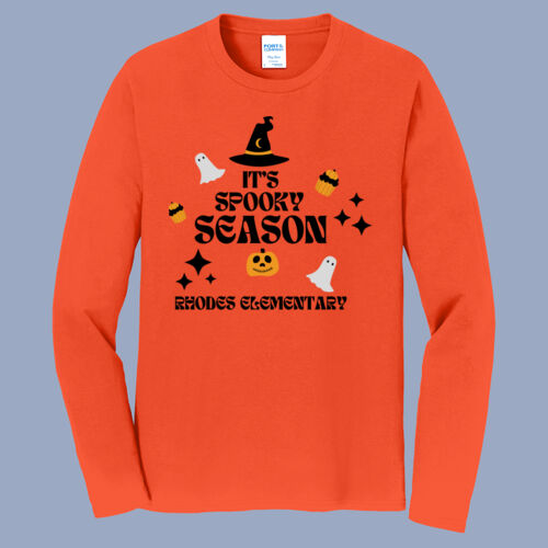 Adult Long Sleeve Shirt - Fall - Its Spooky Season Thumbnail