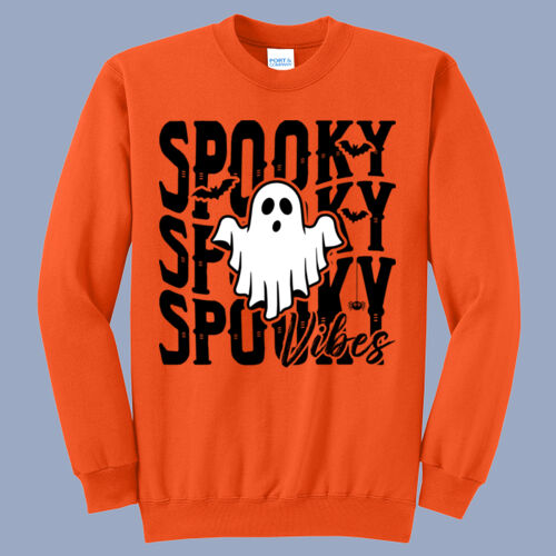 Adult Crewneck - Fall - Spooky Vibes Thumbnail