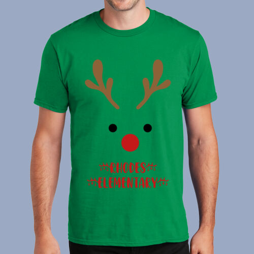 Adult T-Shirt - Winter - Reindeer  Thumbnail