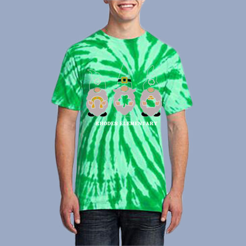 Adult Tie-Dye T-Shirt - Spring - Leprechaun's  Thumbnail