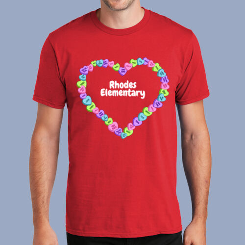 Adult T-Shirt - Spring - Candy Hearts Thumbnail