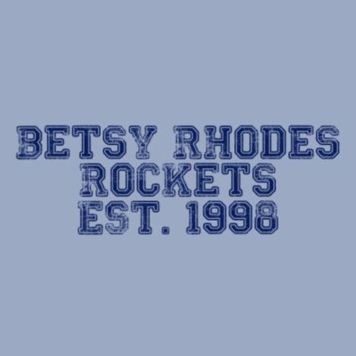 Distressed Betsy Rhodes Rockets Dark Blue Thumbnail