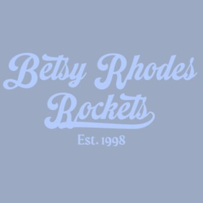 Retro Betsy Rhodes Rockets Light Blue Thumbnail